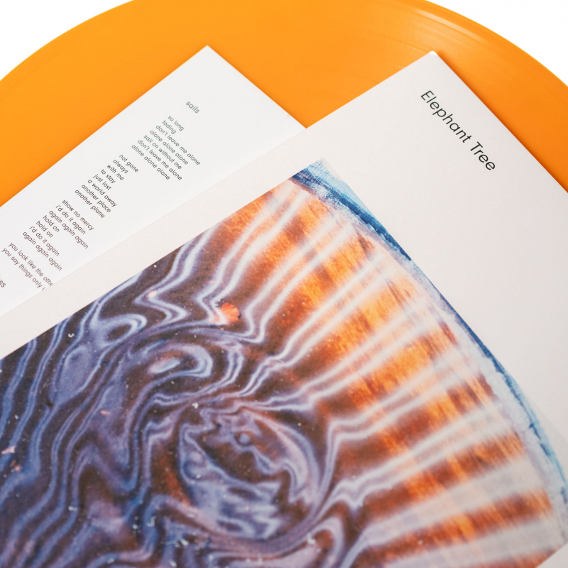 Elephant Tree - Habits Vinyl LP  |  Orange/white marble