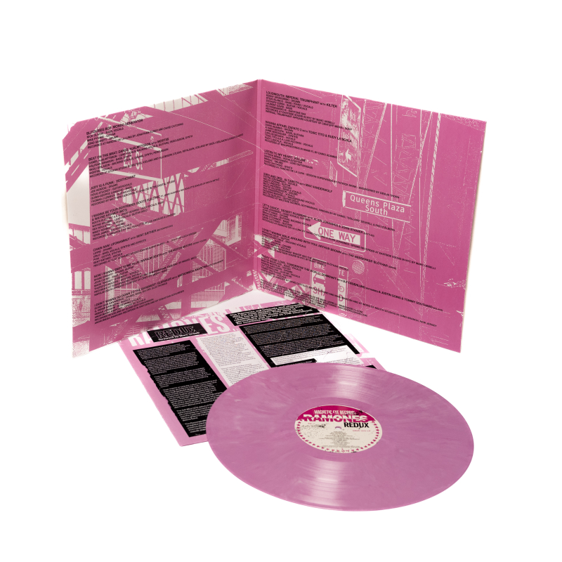 Various Artists - Marc Urselli's Ramones (Redux) Vinyl Gatefold LP  |  Magenta/White Marble