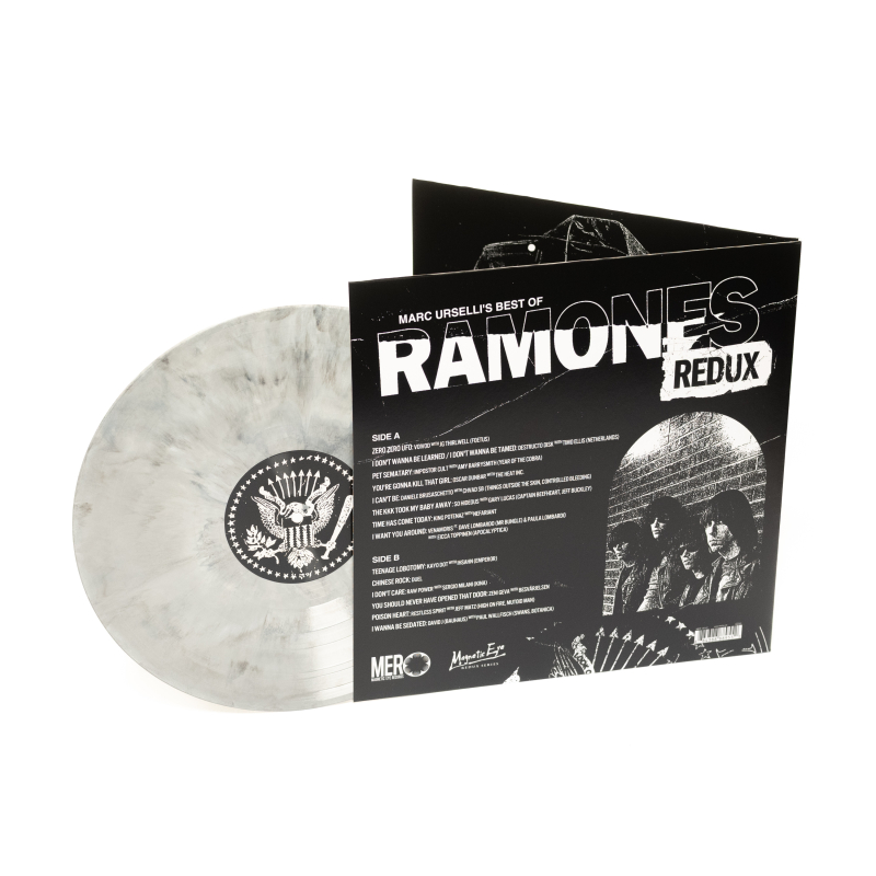Various Artists - Marc Urselli's Best Of Ramones (Redux) Vinyl Gatefold LP  |  White/Black/Silver Marble