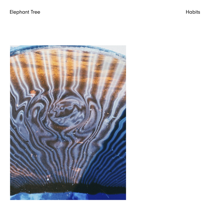 Elephant Tree - Habits Vinyl LP  |  Orange/white marble
