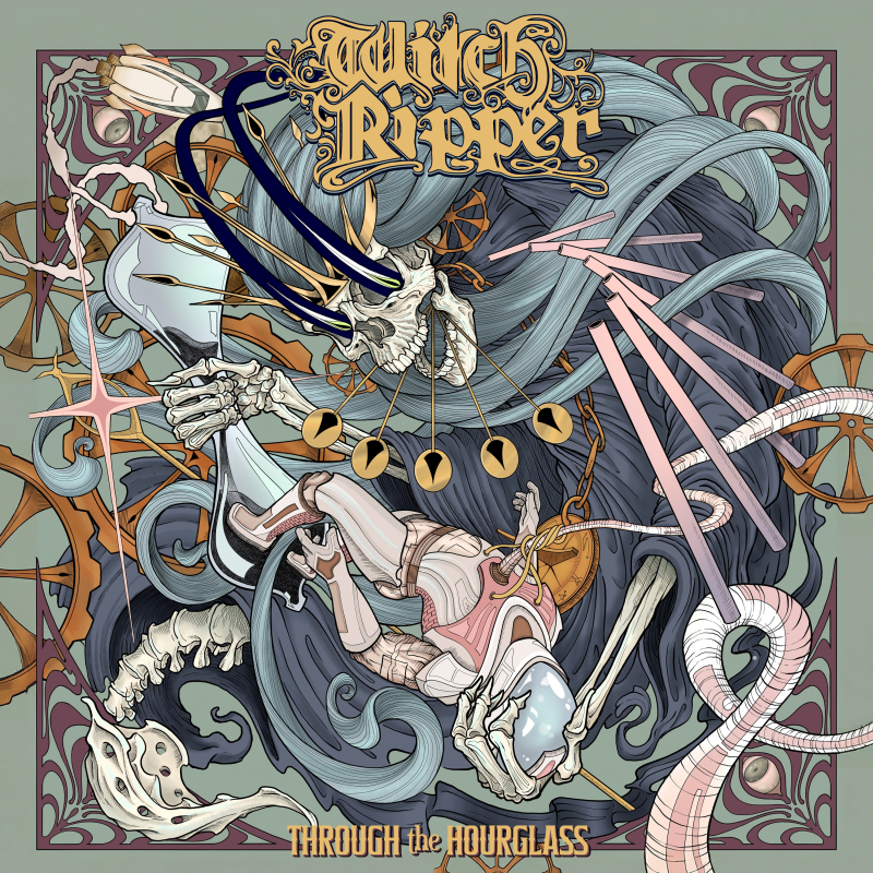 Witch Ripper - Through The Hourglass Vinyl LP  |  Green/Black Galaxy