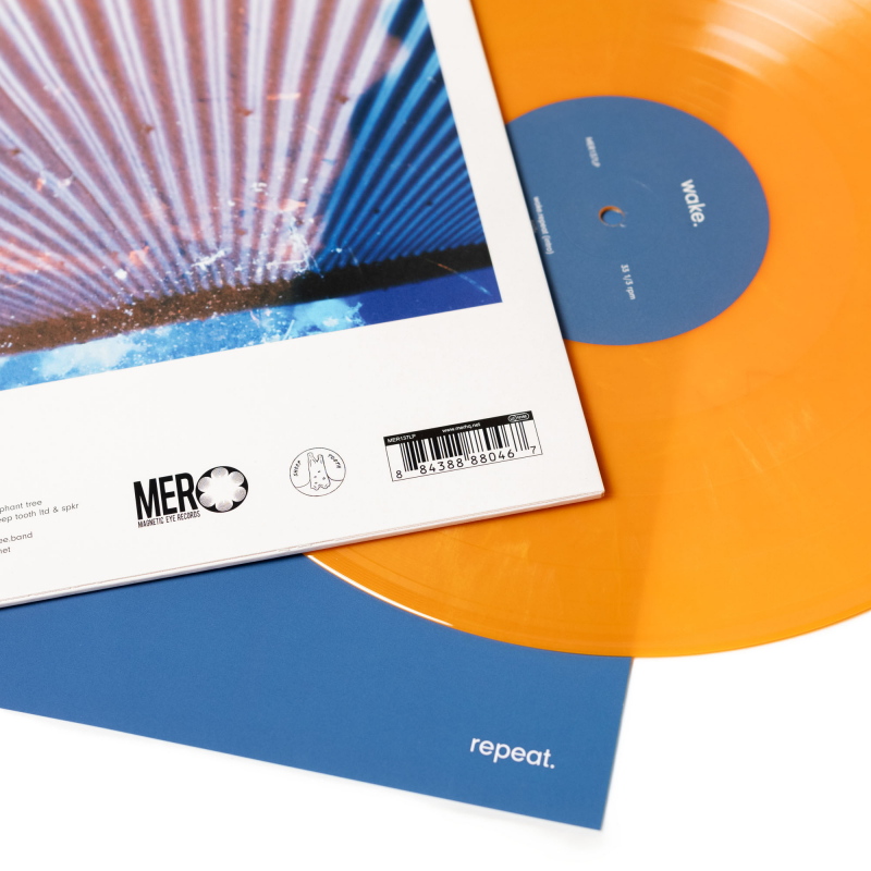 Elephant Tree - Habits Vinyl LP  |  Orange/white marble