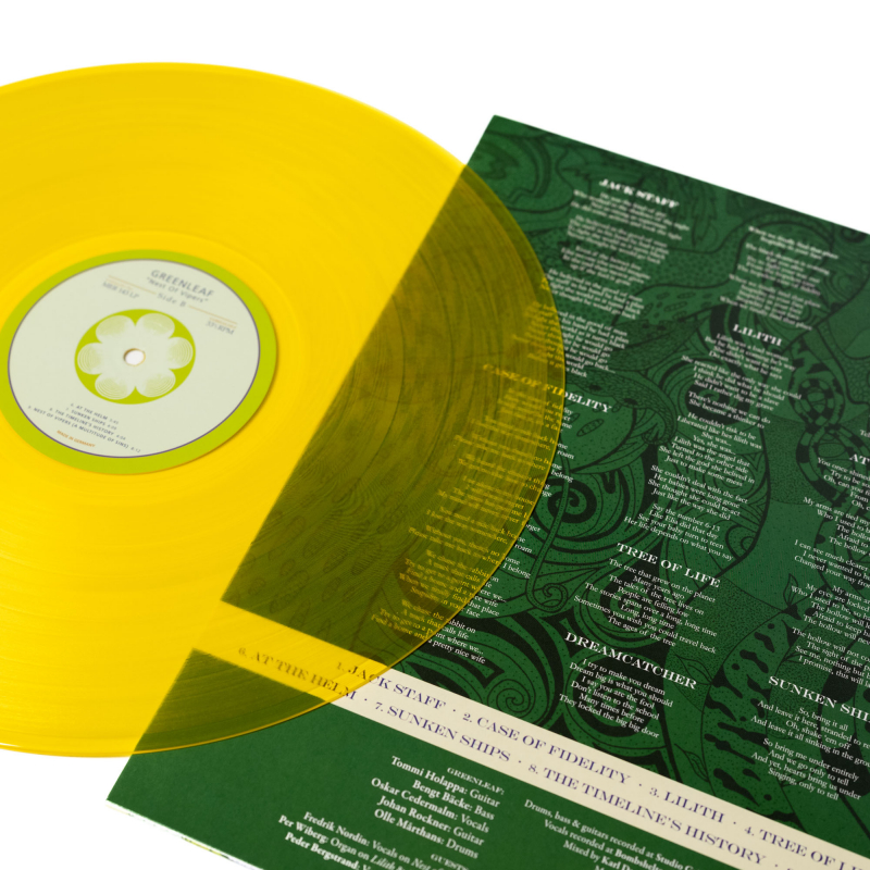 Greenleaf - Nest Of Vipers Vinyl LP  |  Sun Yellow Transparent