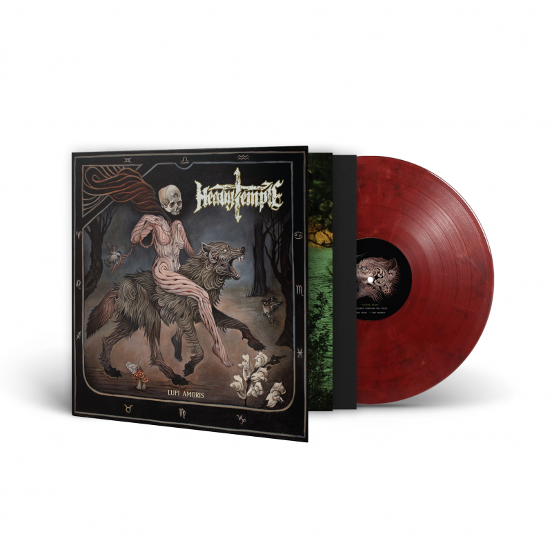 Heavy Temple - Lupi Amoris Vinyl Gatefold LP  |  Bloody Mary Marbled