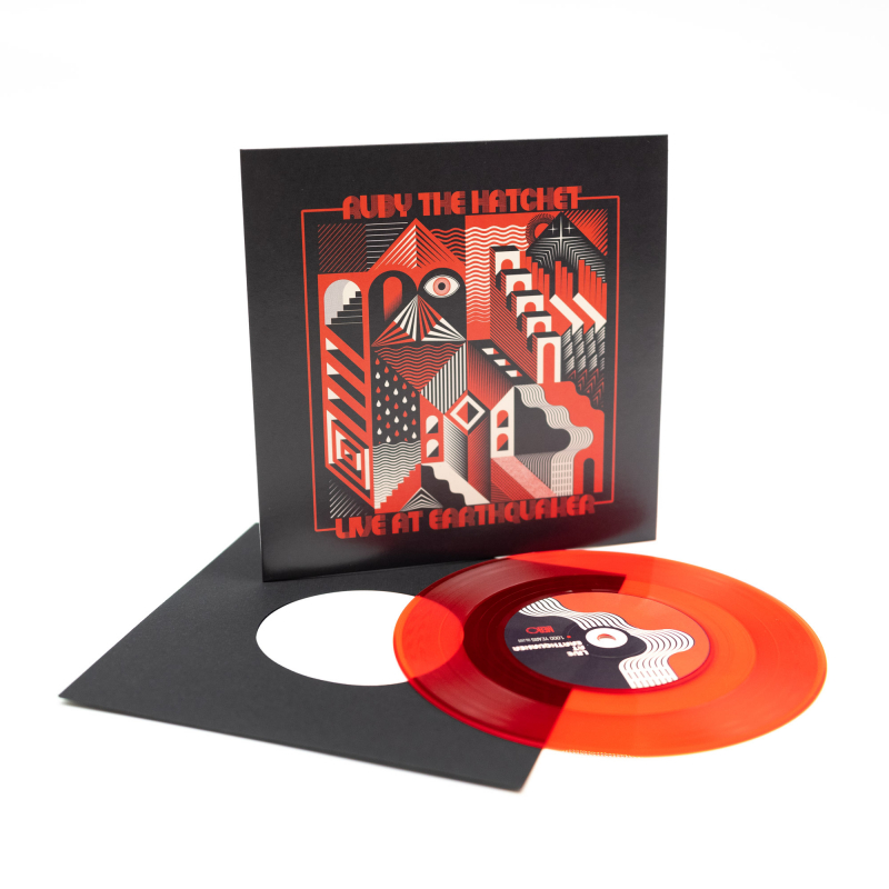 Ruby the Hatchet - Live at Earthquaker Vinyl 7"  |  red transparent