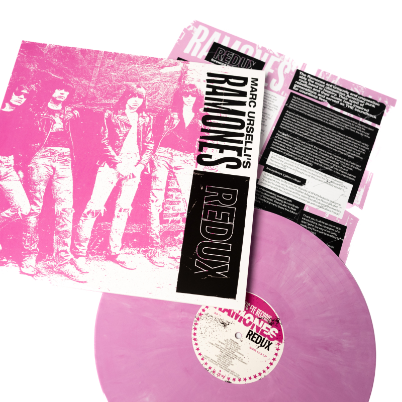 Various Artists - Marc Urselli's Ramones (Redux) Vinyl Gatefold LP  |  Magenta/White Marble