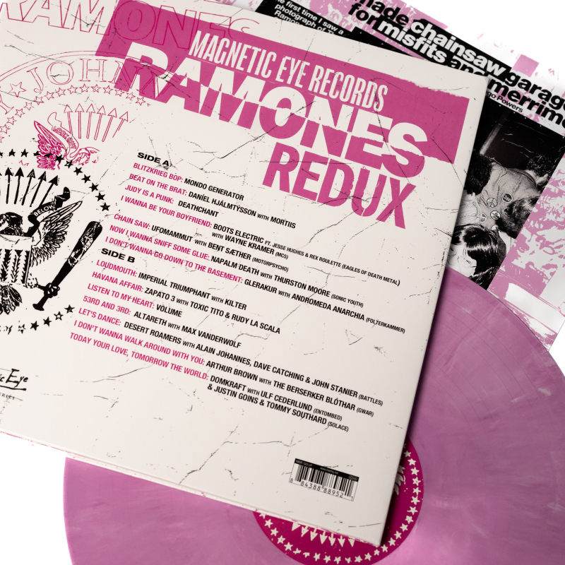 Various Artists - Marc Urselli's Ramones (Redux) Vinyl Gatefold LP  |  Magenta/White Marble