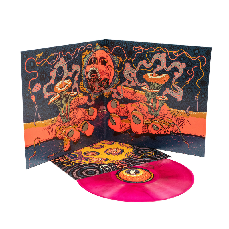 Domkraft - Sonic Moons Vinyl Gatefold LP  |  Pink/Black Marble