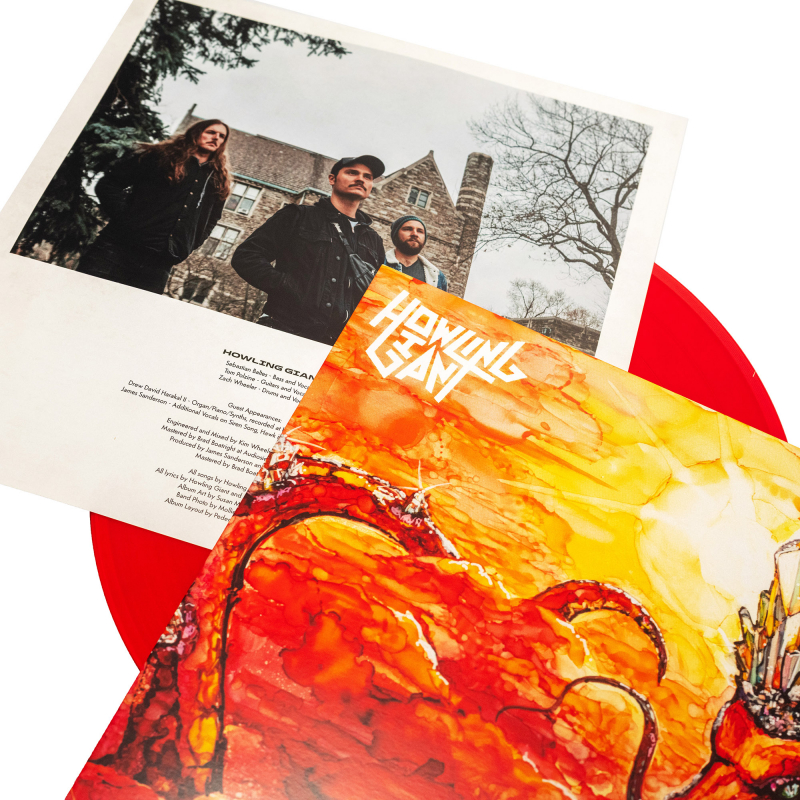 Howling Giant - Glass Future Vinyl LP  |  Transparent Red