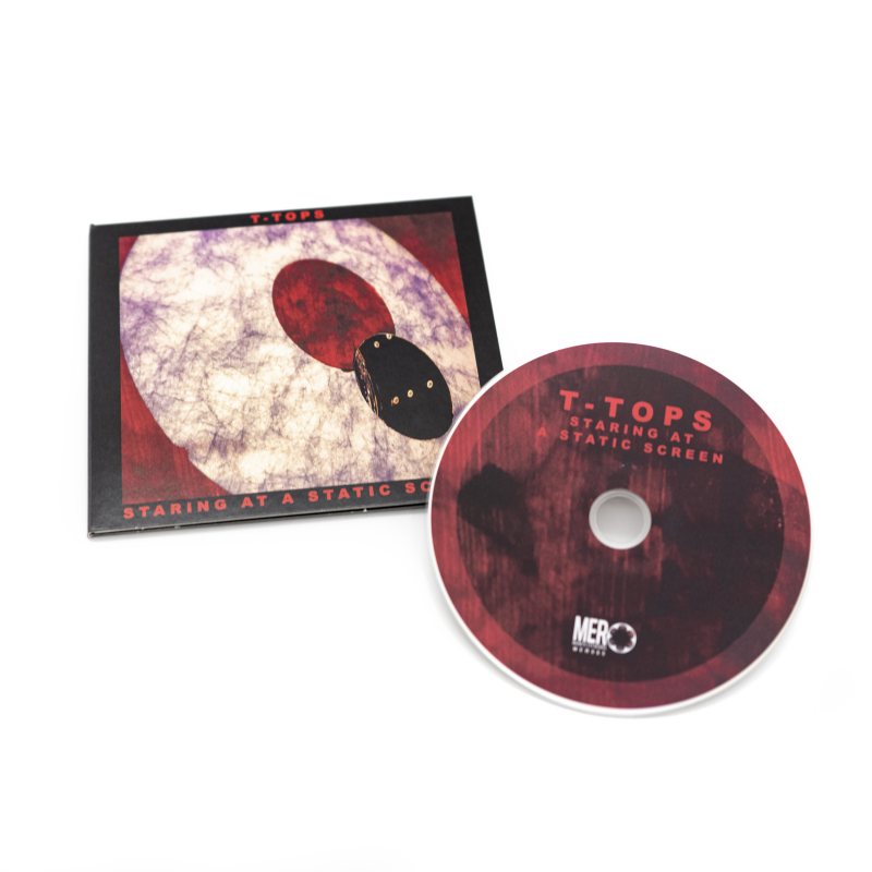 T-Tops - Staring At A Static Screen CD Digisleeve 