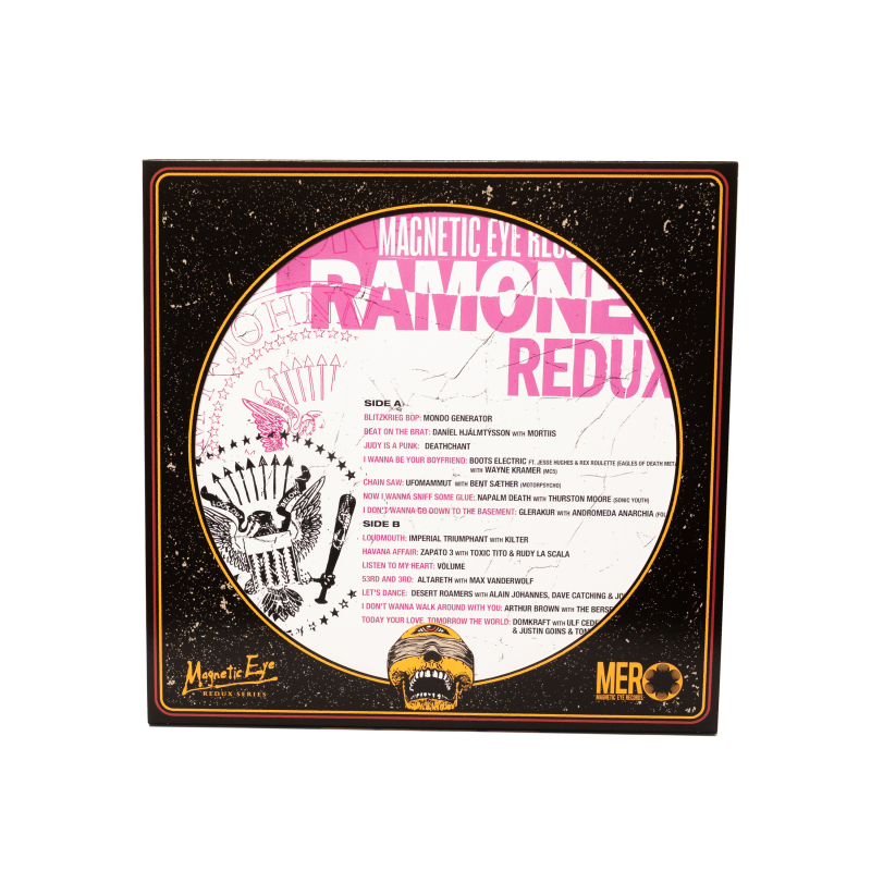 Various Artists - Marc Urselli's Ramones (Redux) Vinyl Gatefold LP  |  Magenta/White Marble