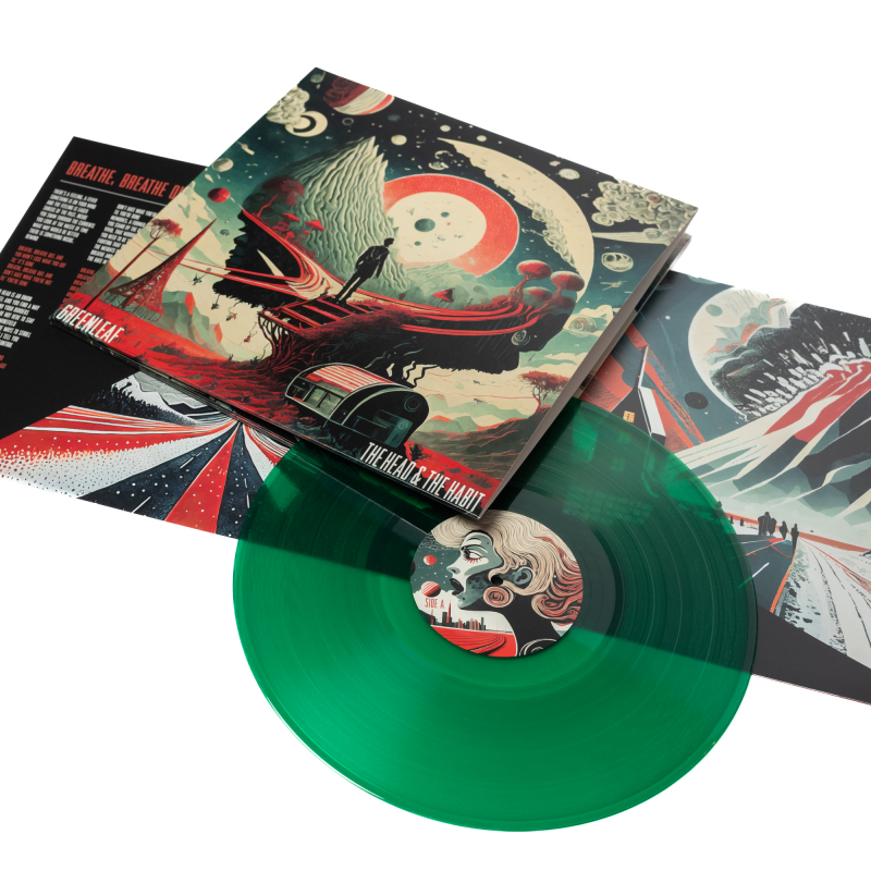 Greenleaf - The Head & The Habit Vinyl Gatefold LP  |  Green transparent