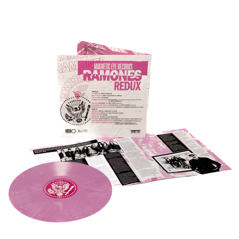 Various Artists - Marc Urselli's Ramones (Redux) Vinyl Gatefold LP  |  Magenta/White Marble